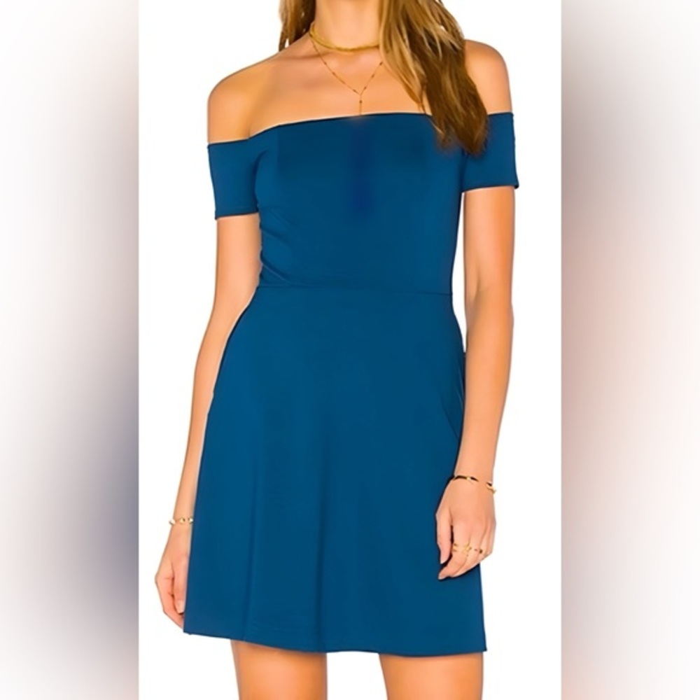 Free People Off-The-Shoulder Jersey Knit Dress